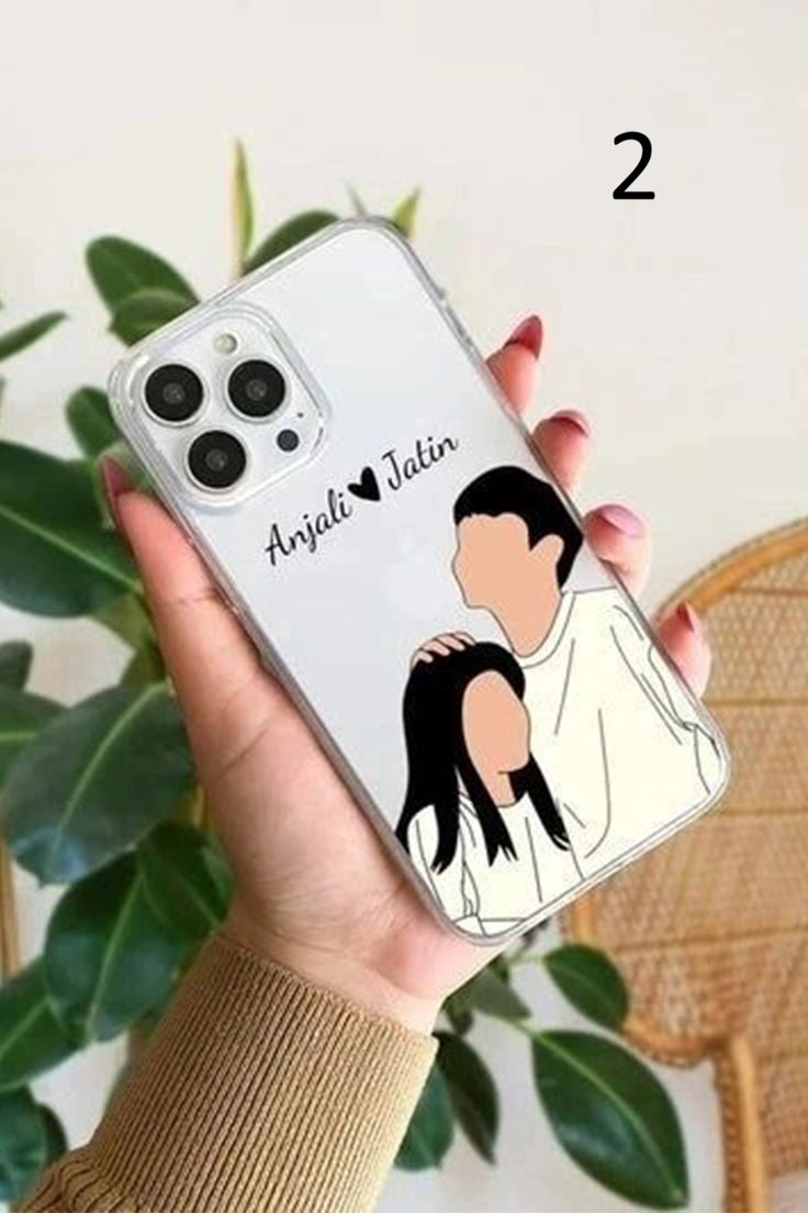 Cute Couple Ghibli Art Cover