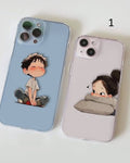 Cute Couple Ghibli Art Cover