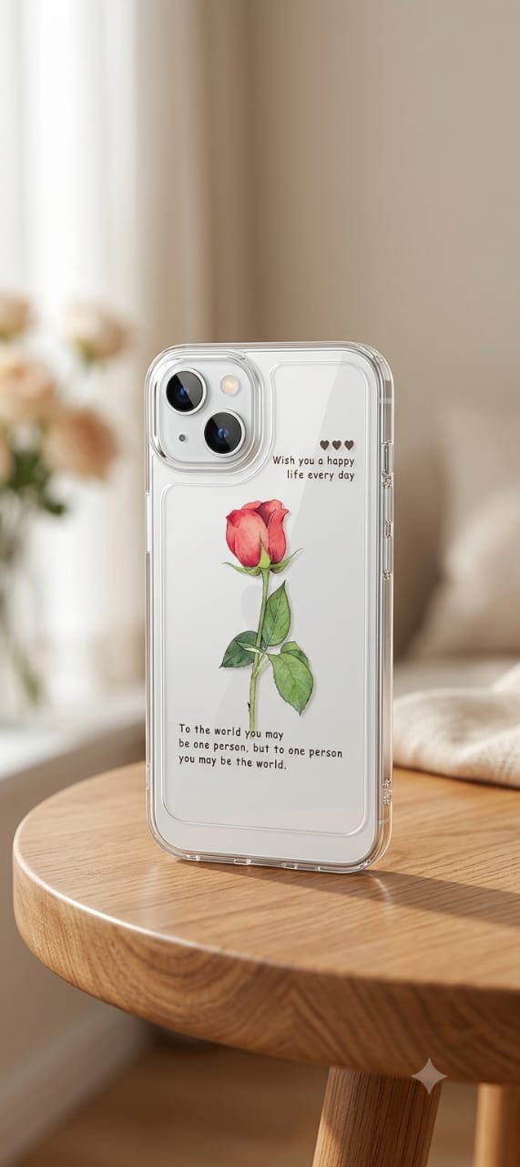 Petal & prose phone case