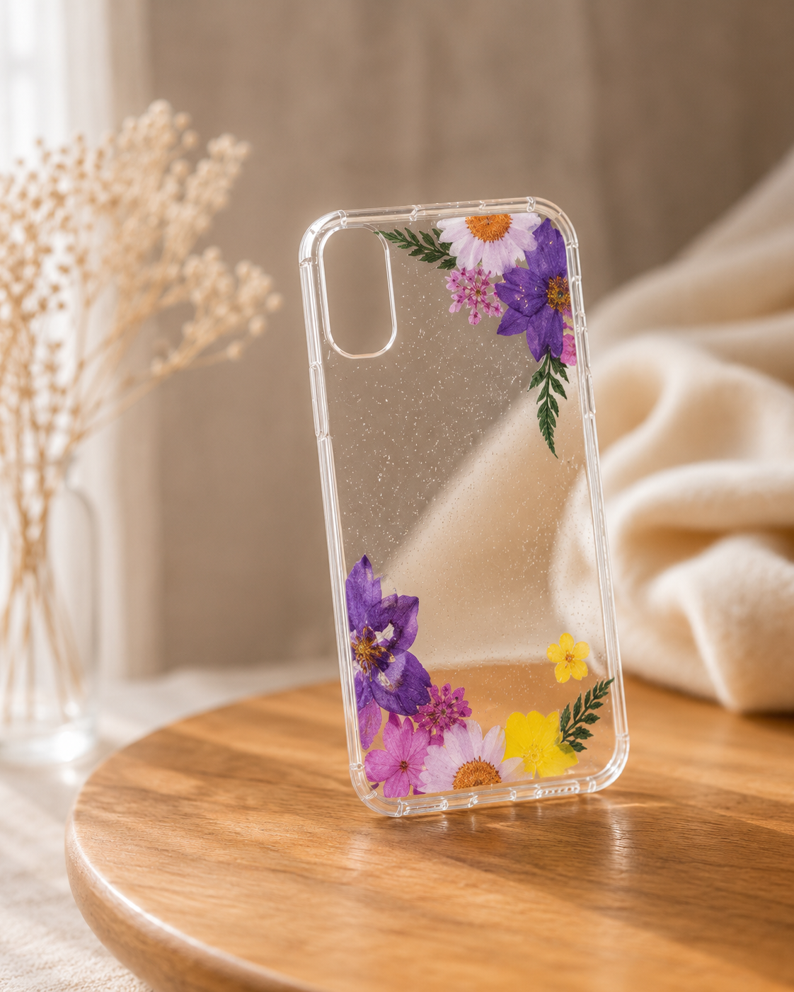 Floral pattern phone cover