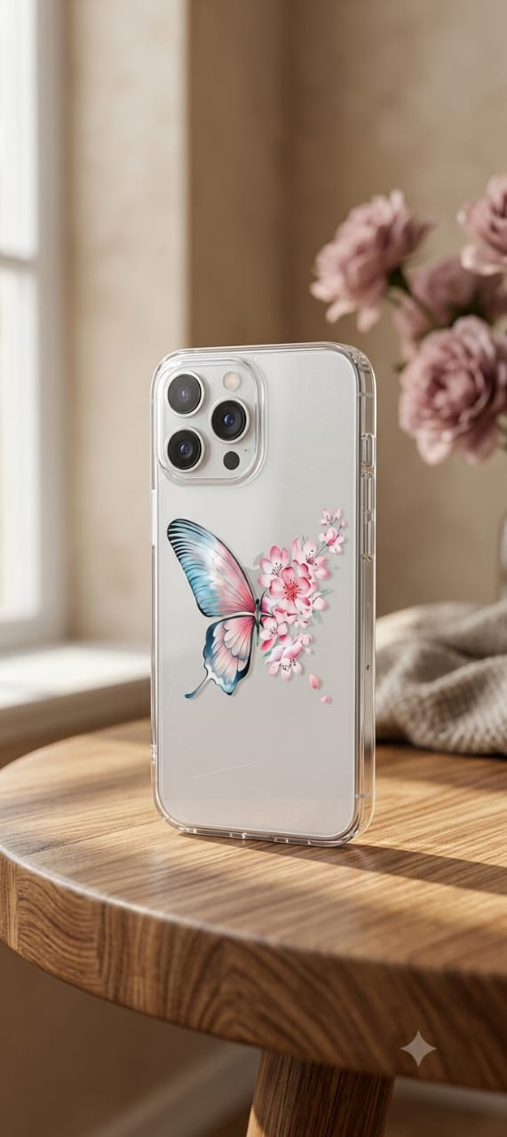 A winged whisper phone case