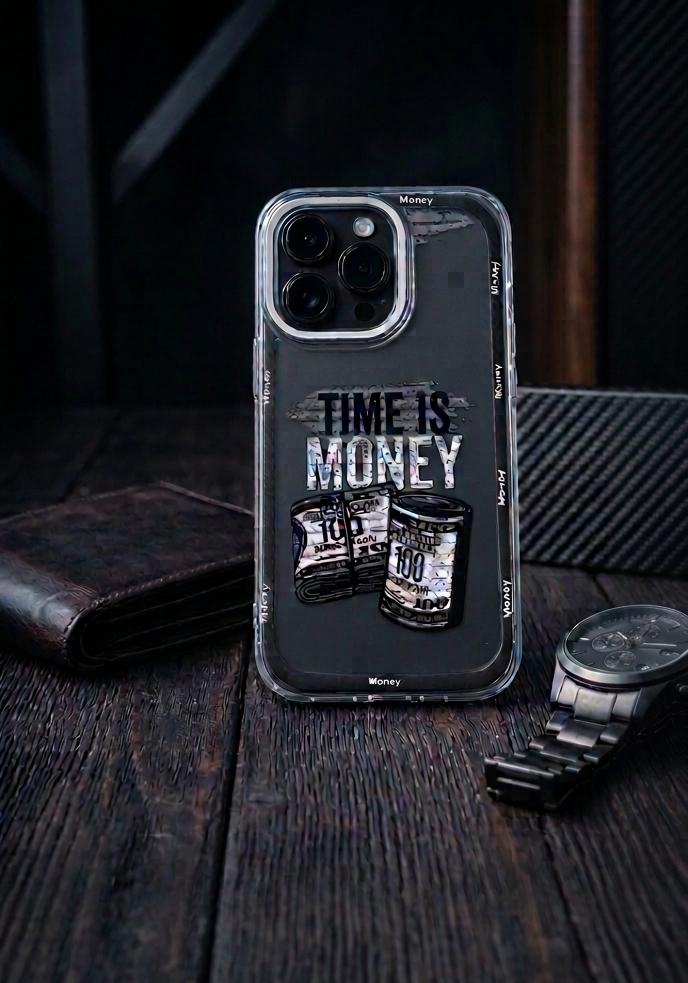 Time is money phone case