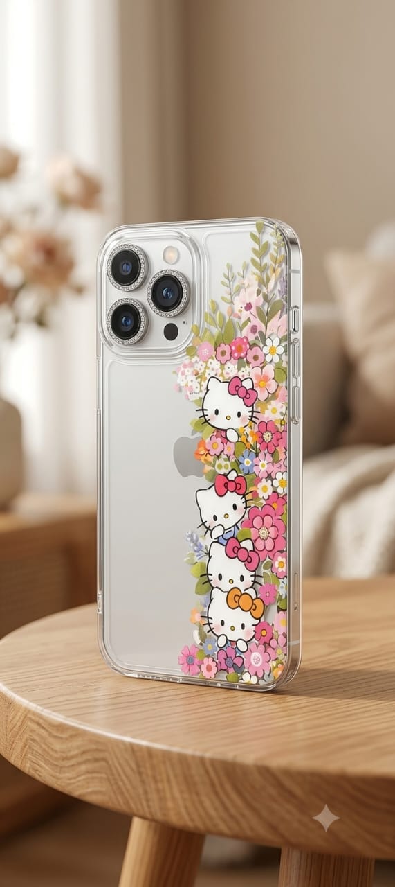 Floral whimsy phone case