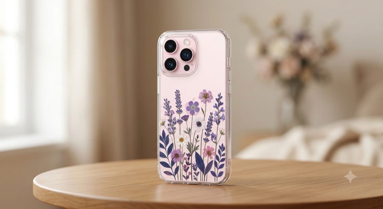 Soft sunlit details phone case