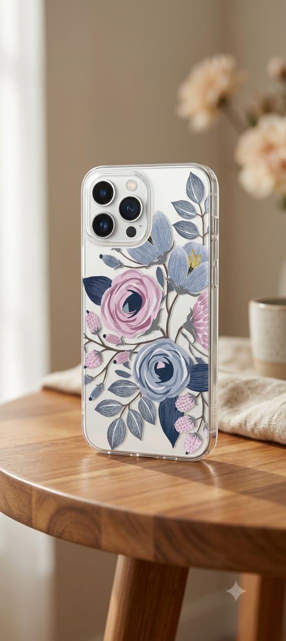 A touch of garden calm phone cover