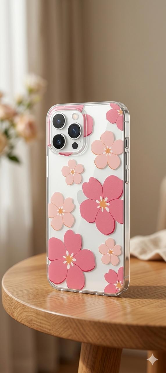 Cute  floral phone cover