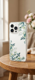 Ethereal leaf phone case