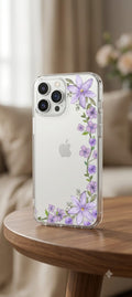 Soft floral notes phone case